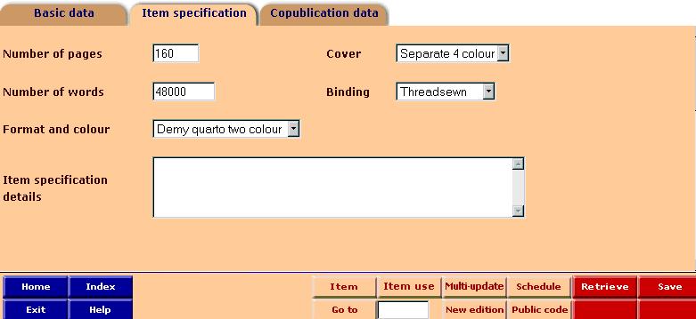 CS080 specification tab